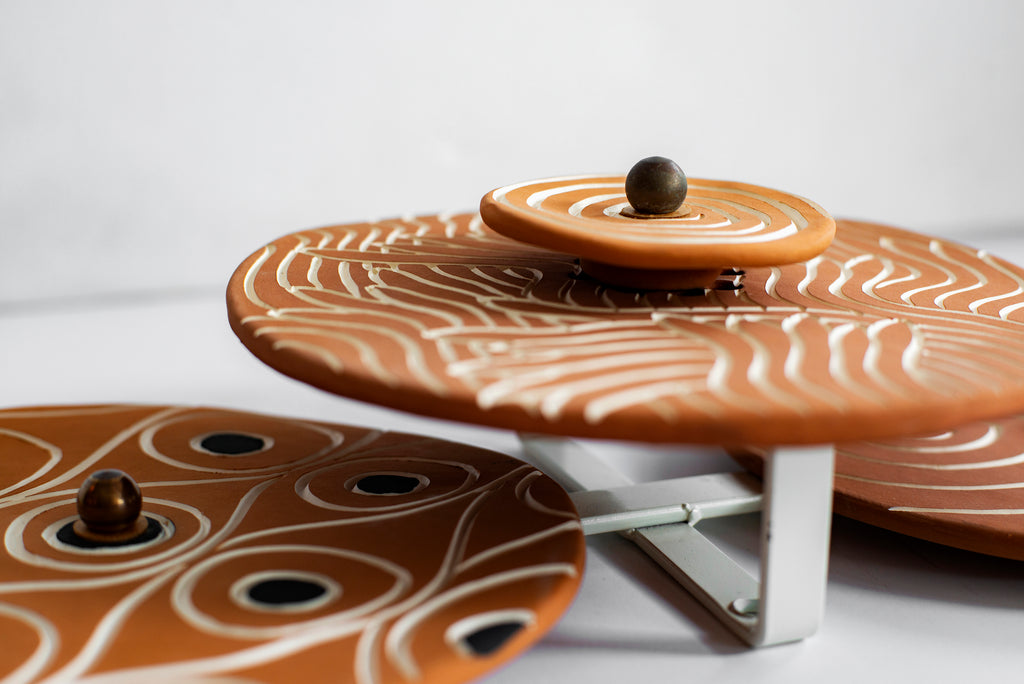 Ceramic Sconces by Jennifer Nocon