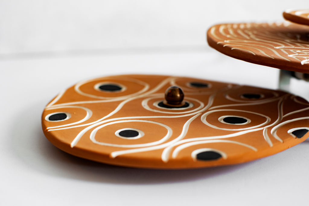 Ceramic Sconces by Jennifer Nocon