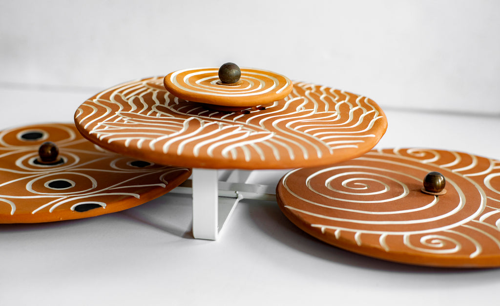 Ceramic Sconces by Jennifer Nocon