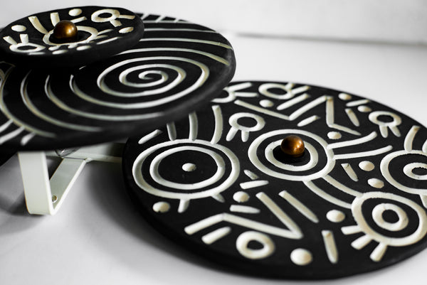 Ceramic Sconces by Jennifer Nocon