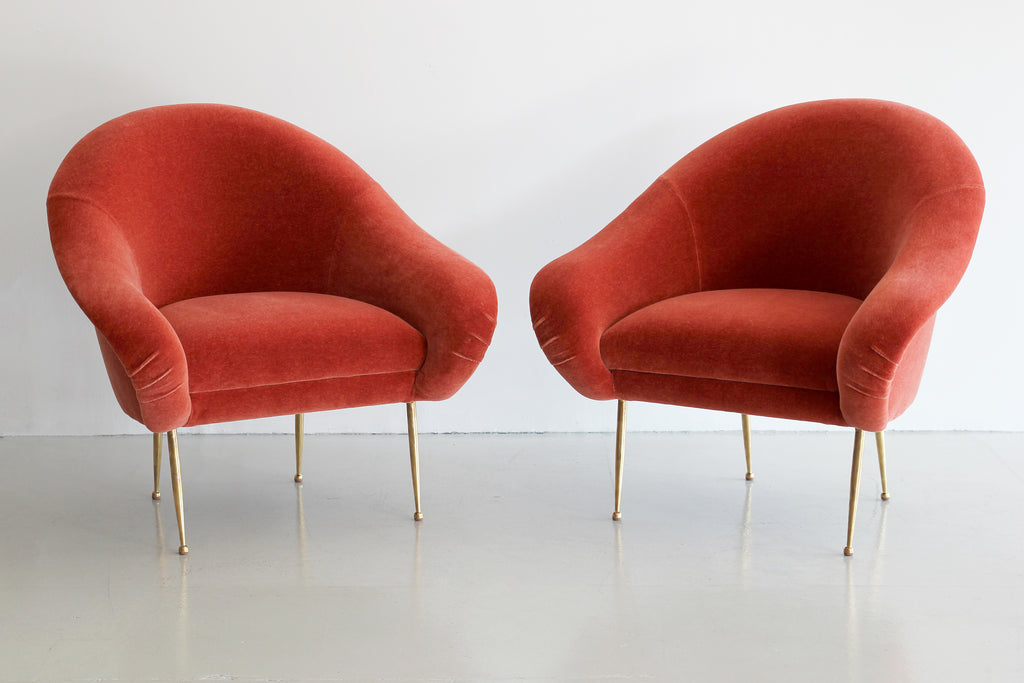 Pair of Salon Slipper Chairs