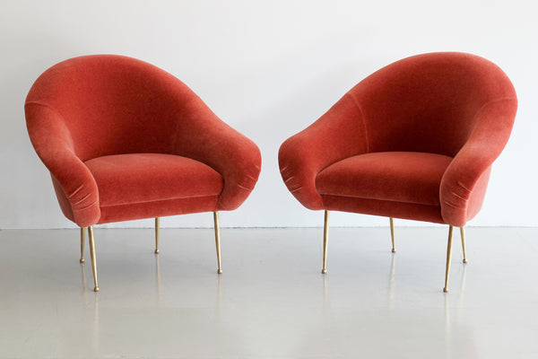 Pair of Salon Slipper Chairs