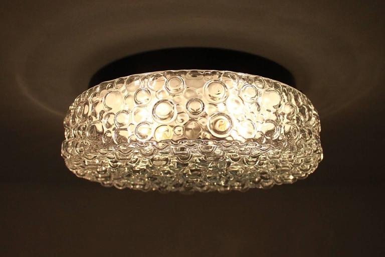 Clear Glass Bubble Flush Mount Orange Furniture Los Angeles