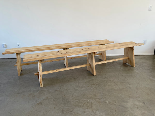 French Pine Benches