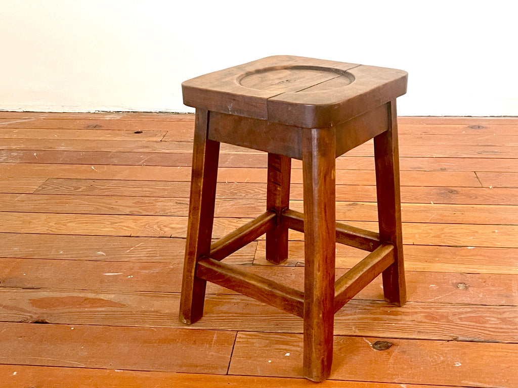 French Primitive Side Stool