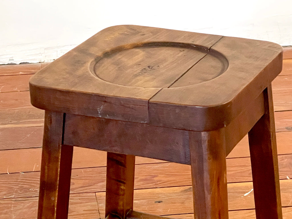 French Primitive Side Stool