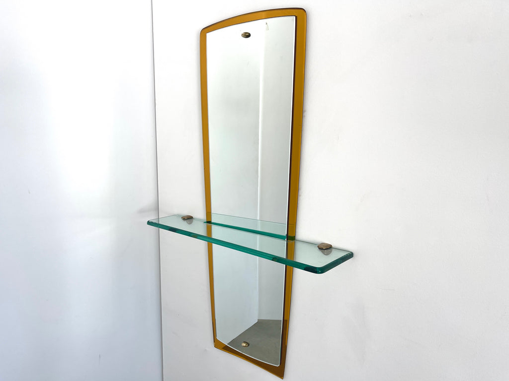 Cristal Art Mirror with Shelf