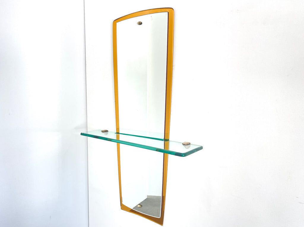 Cristal Art Mirror with Shelf