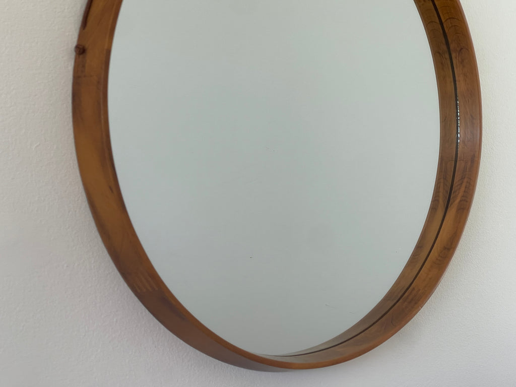 Italian Teak Mirror