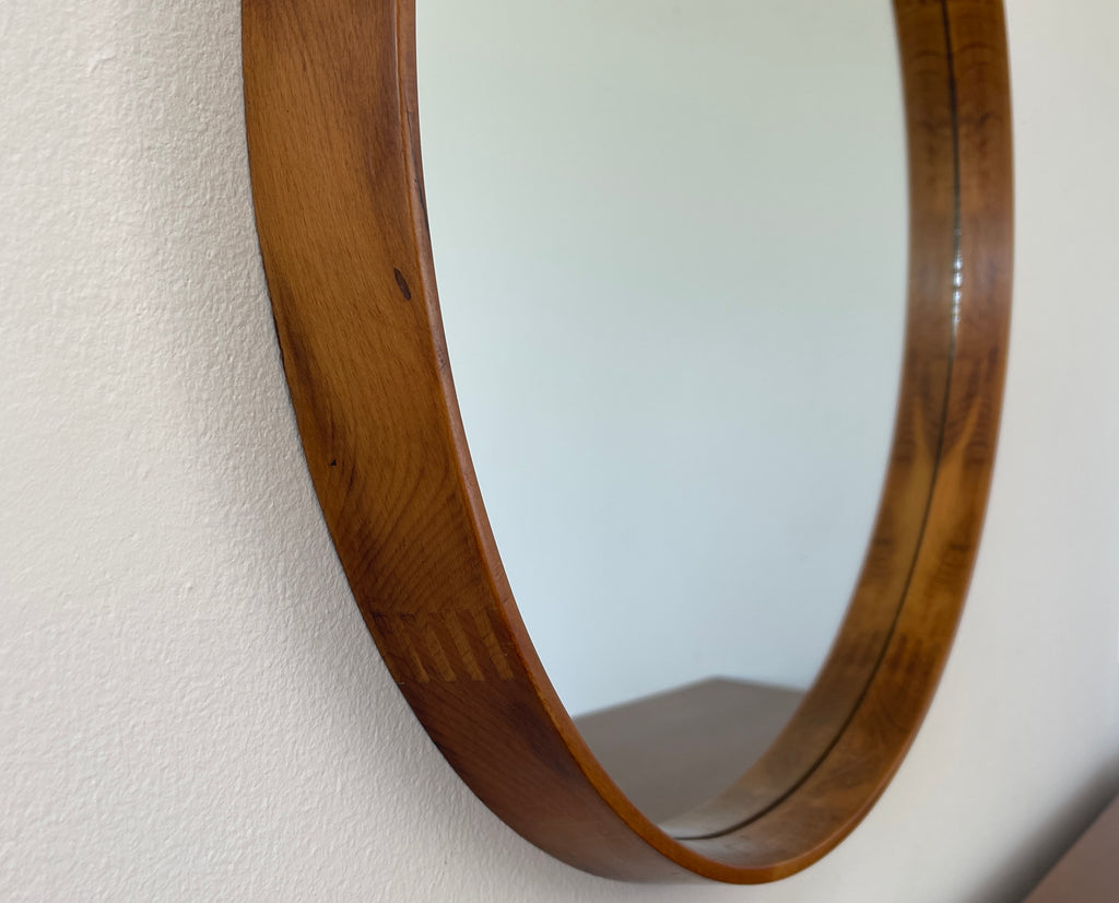 Italian Teak Mirror