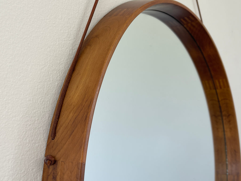 Italian Teak Mirror