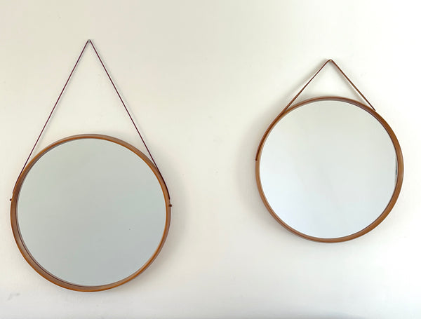 Italian Teak Mirror