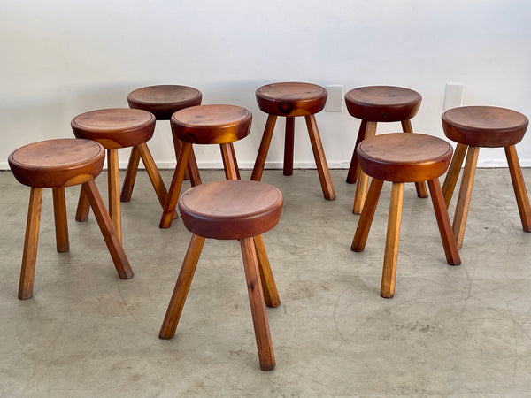 French Tripod Stools