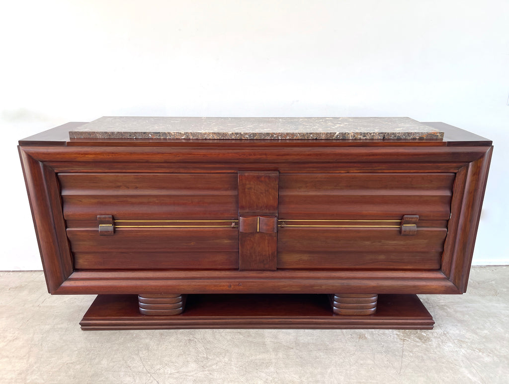 Art Deco Sideboard with Marble