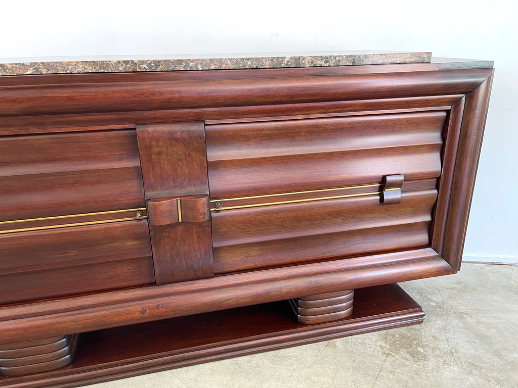 Art Deco Sideboard with Marble