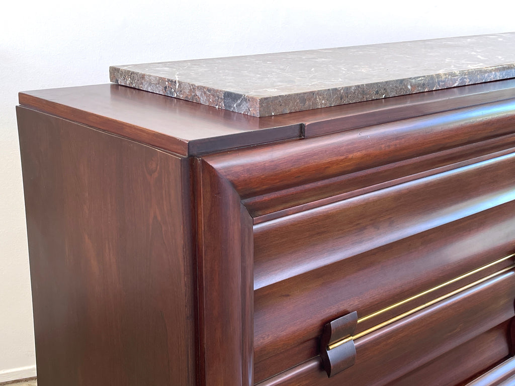 Art Deco Sideboard with Marble