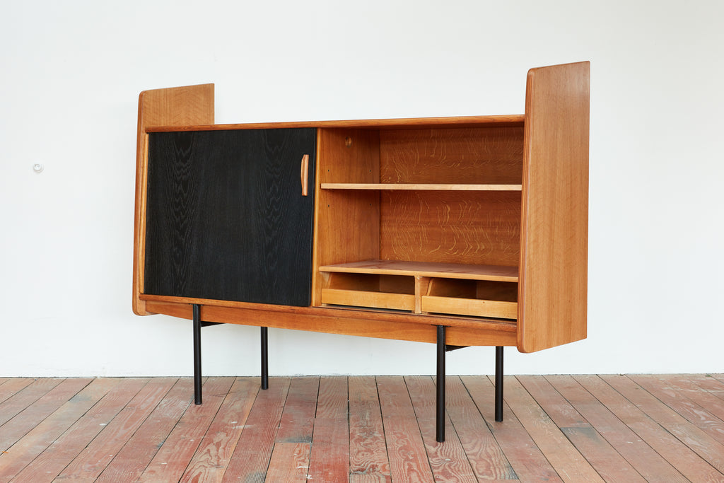French Oak Bookcase in Style of Escande