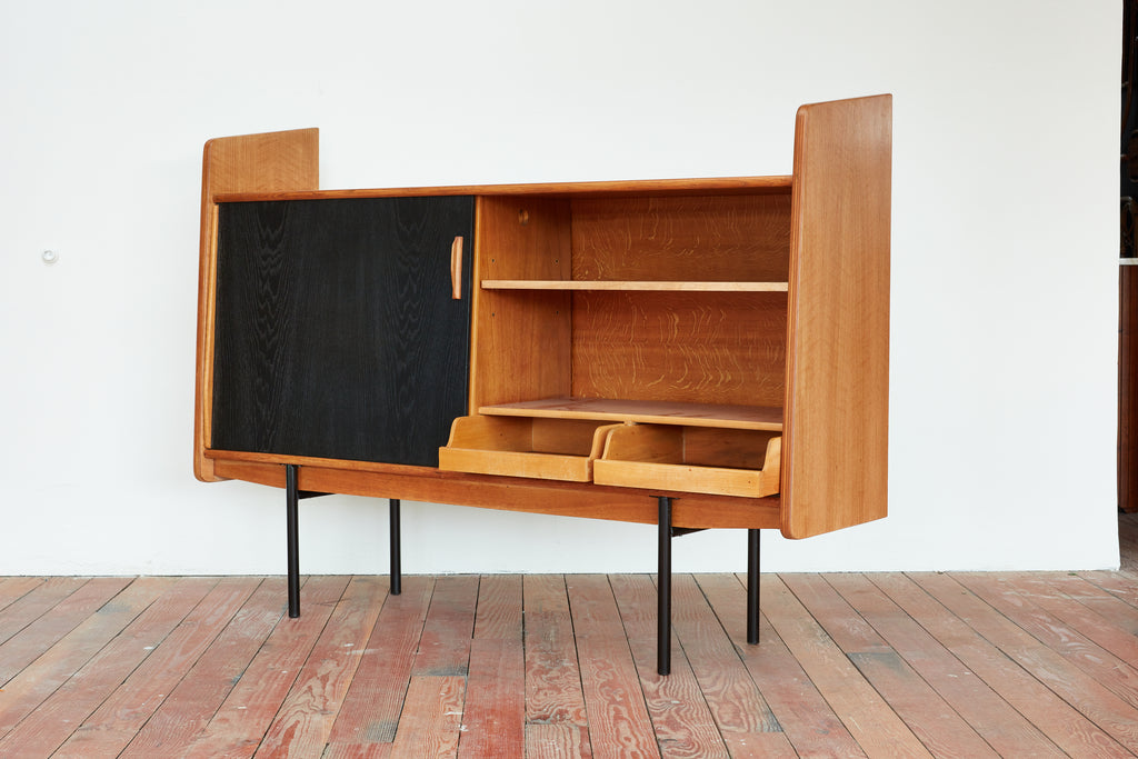 French Oak Bookcase in Style of Escande