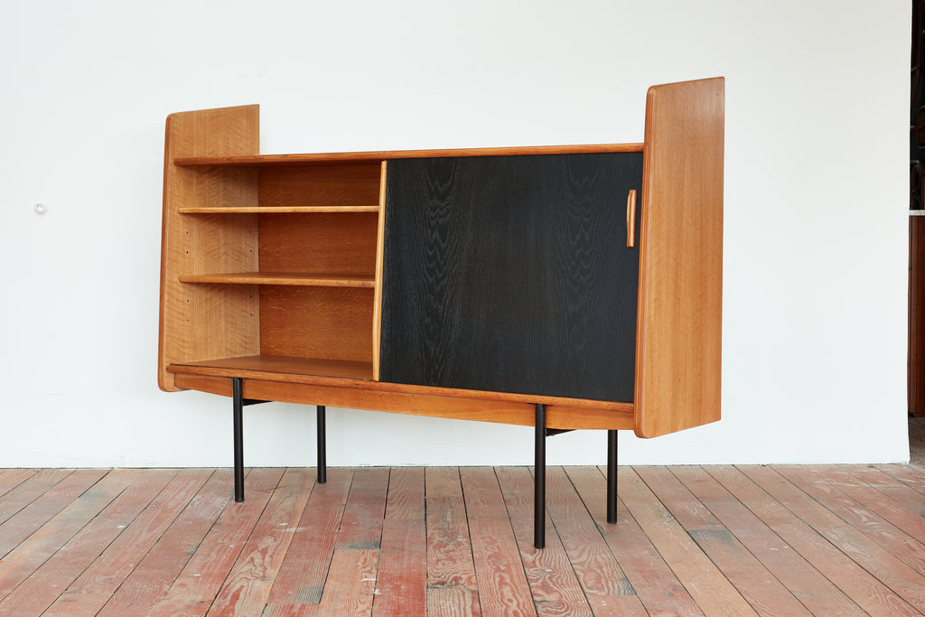 French Oak Bookcase in Style of Escande