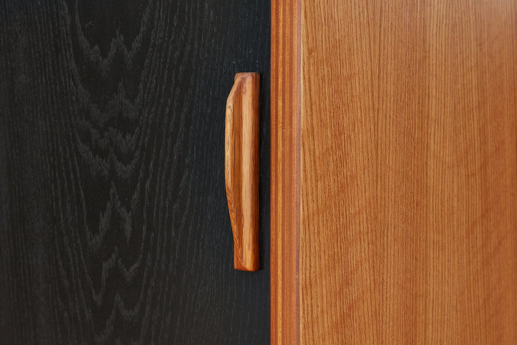 French Oak Bookcase in Style of Escande