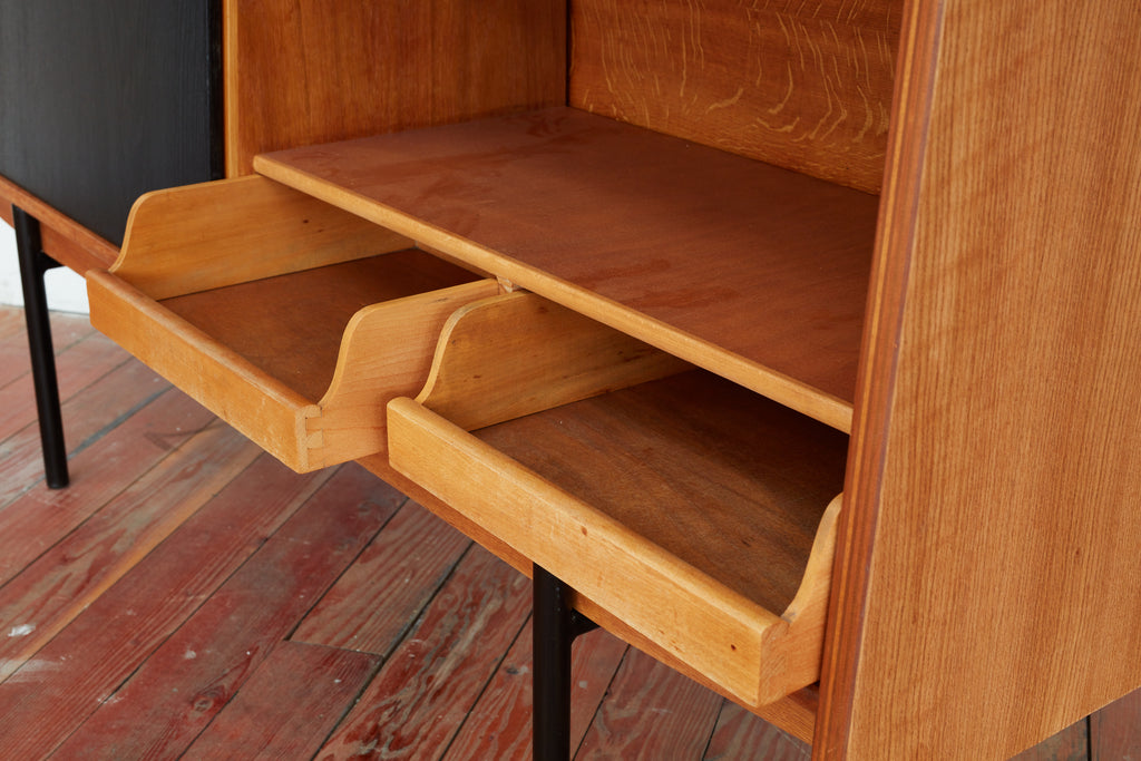 French Oak Bookcase in Style of Escande
