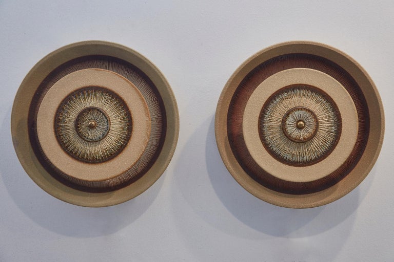 1960s Danish Ceramic Sconces