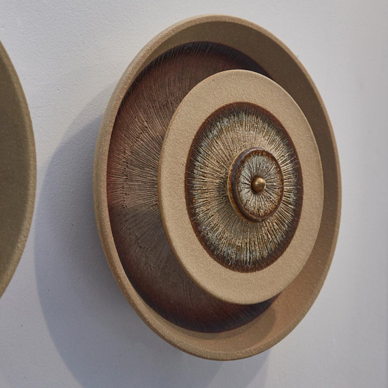 1960s Danish Ceramic Sconces