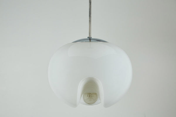 35" Milk Glass Koch and Lowy Pendant