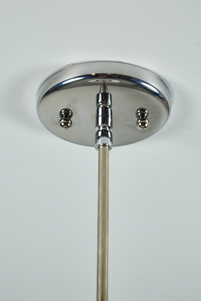 35" Milk Glass Koch and Lowy Pendant