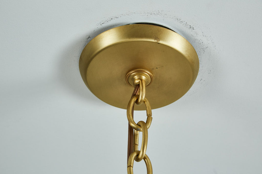 Venini Amethyst Glass Hexagon Pendant