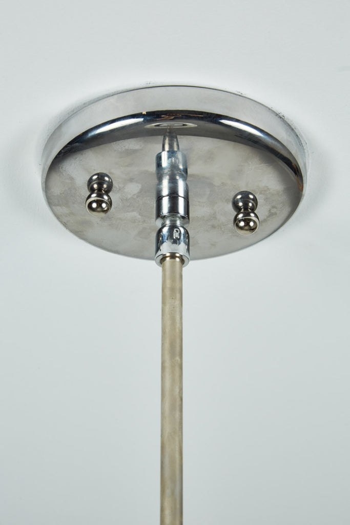 Milk Glass Koch and Lowy Pendant