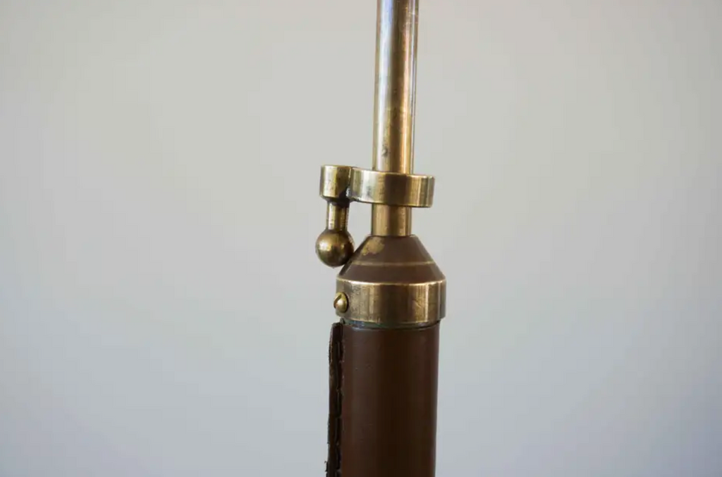 French Floor Lamp in the Style of Jacques Adnet