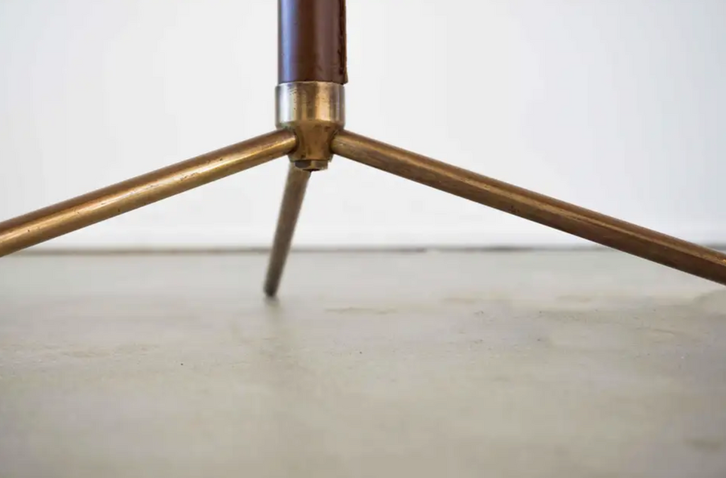 French Floor Lamp in the Style of Jacques Adnet