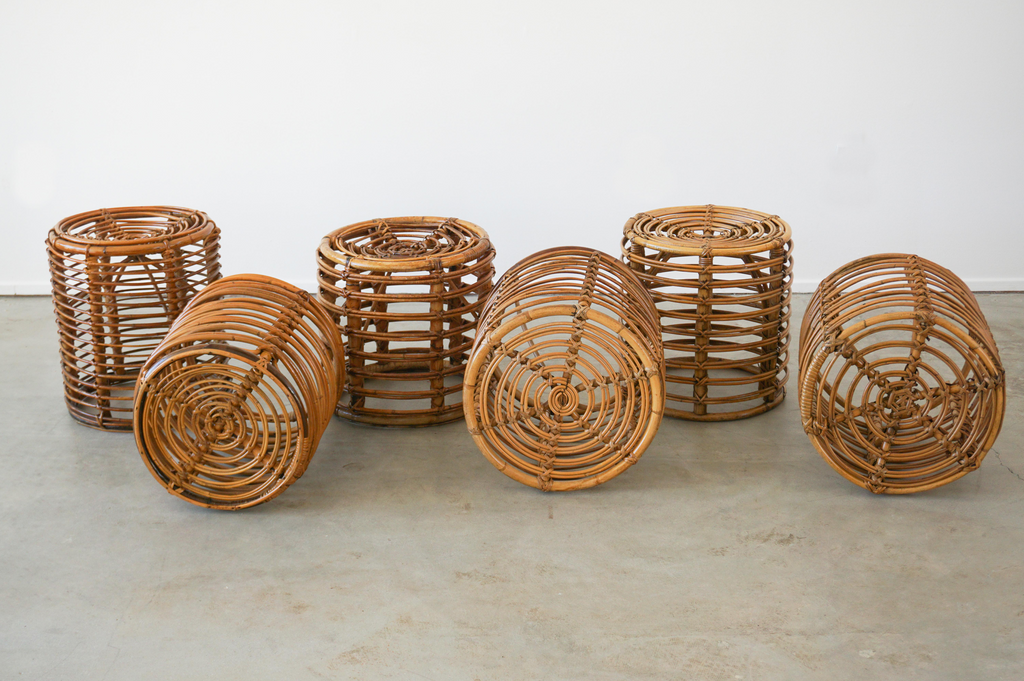 Italian Bamboo Stools