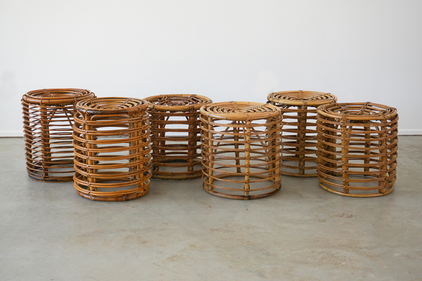 Italian Bamboo Stools
