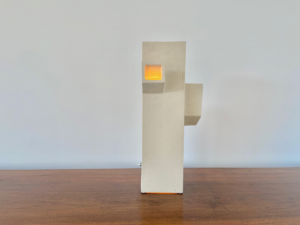 French Plaster Table Lamp