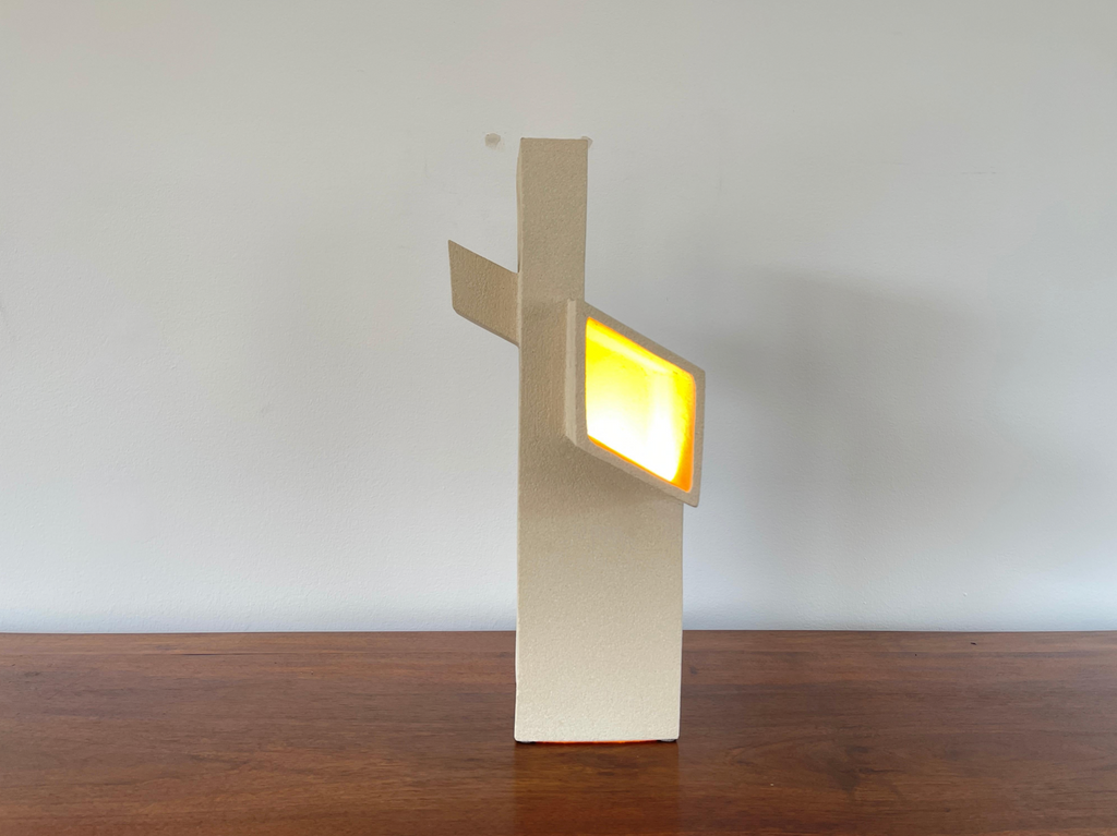 French Plaster Table Lamp