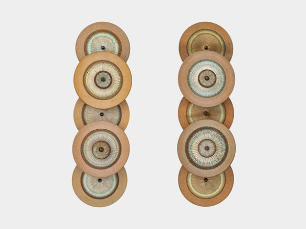 1960's Danish Ceramic Sconces