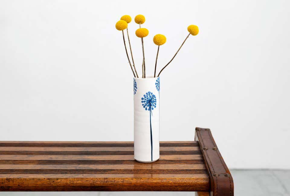 Ceramic Vase by Alan et Lyn Newton