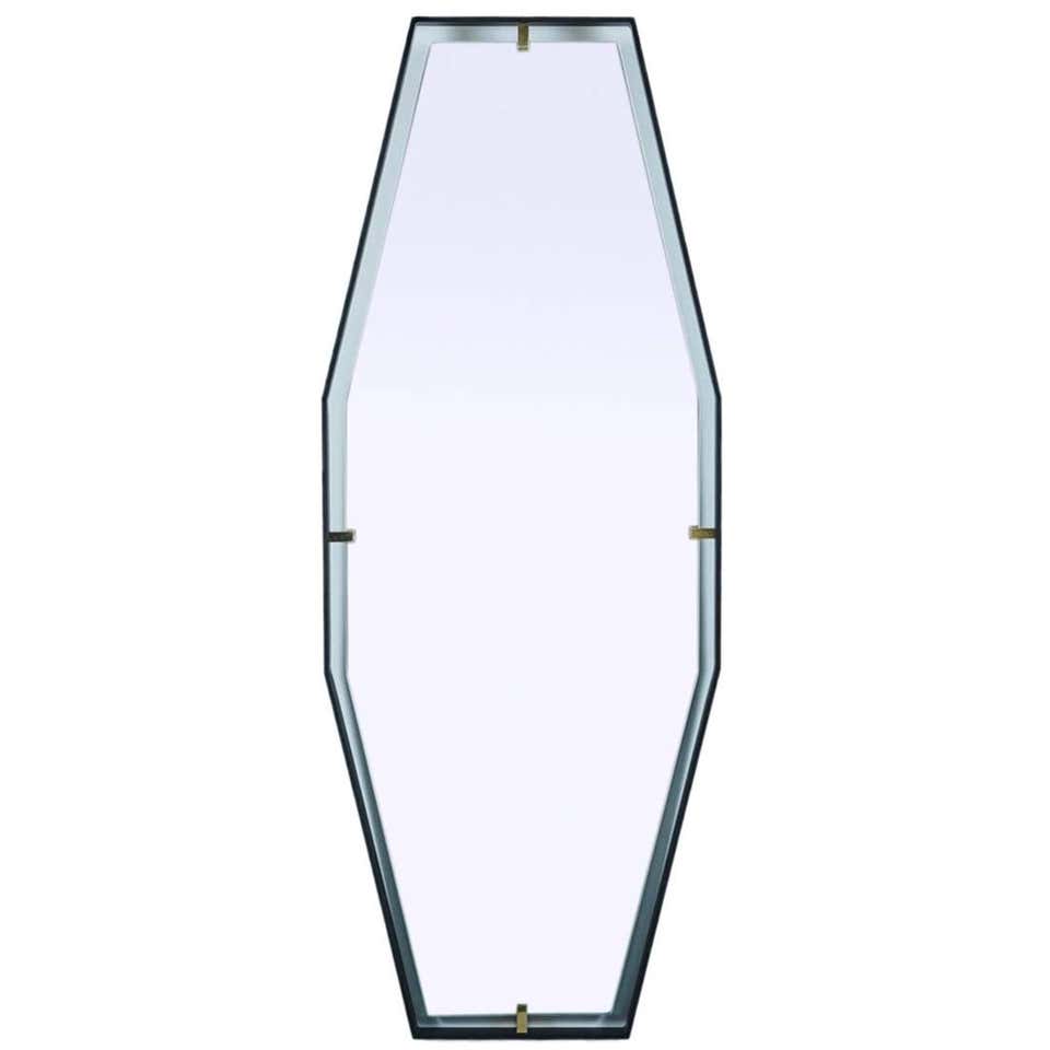 Trousdale Elongated Octagonal Floating Mirror